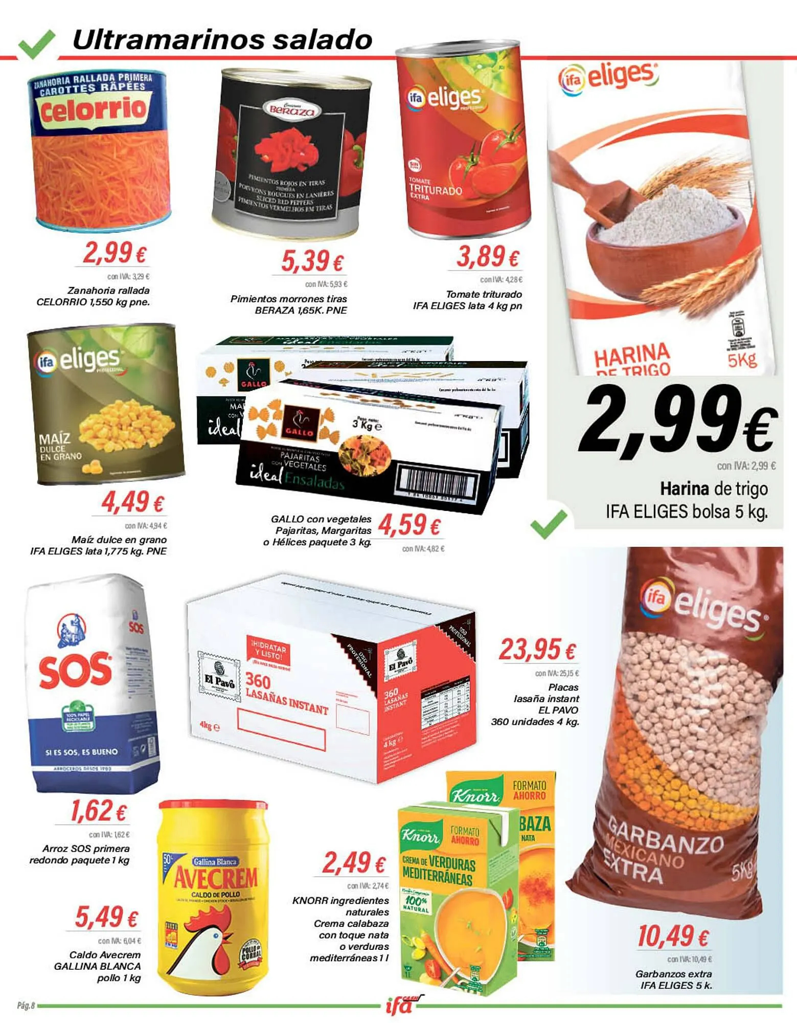 Catálogo de Folleto Cash Ifa 8 de noviembre al 21 de noviembre 2023 - Página 8