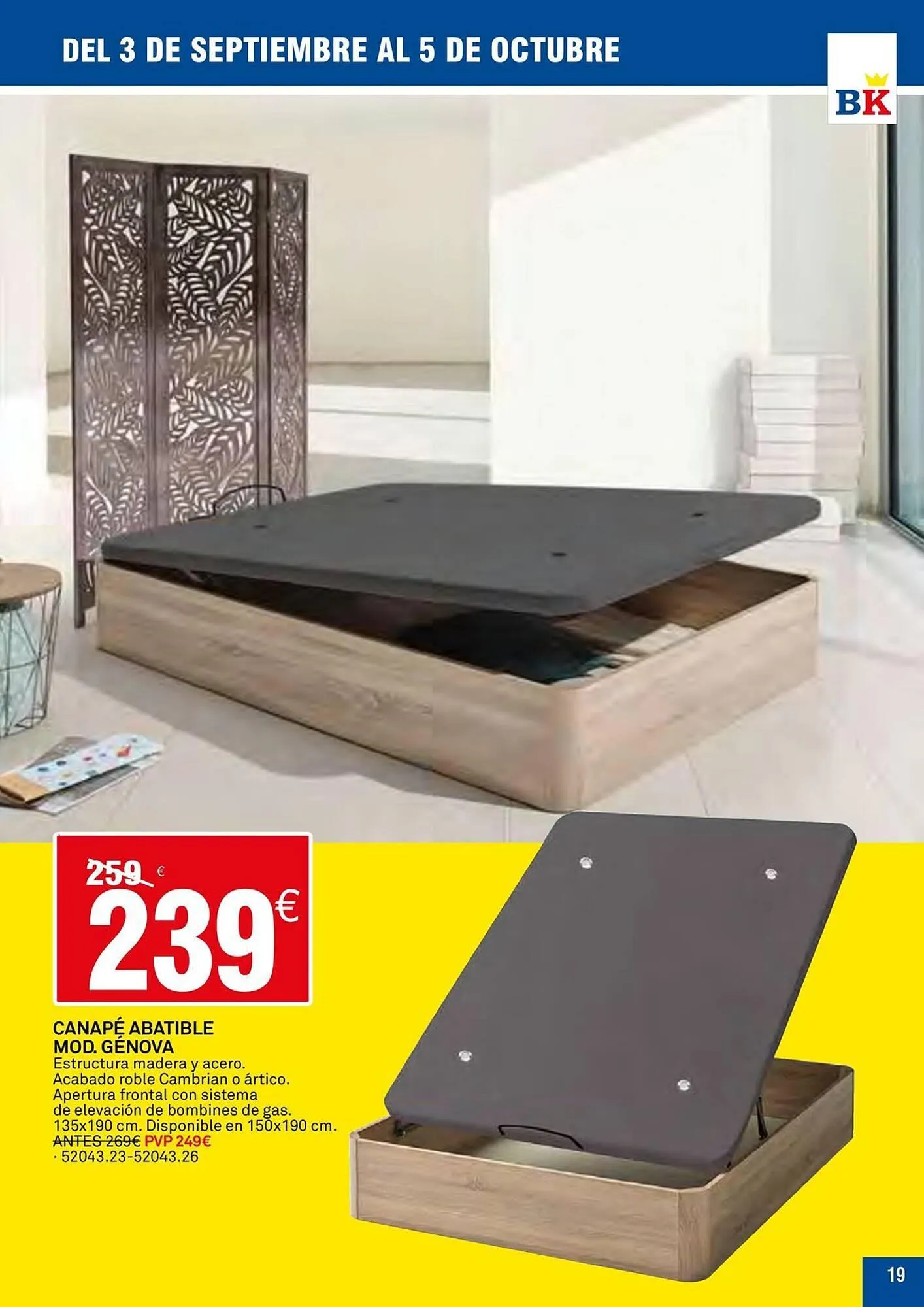 Catálogo de Catálogo Bricoking 3 de septiembre al 15 de octubre 2025 - Página 19