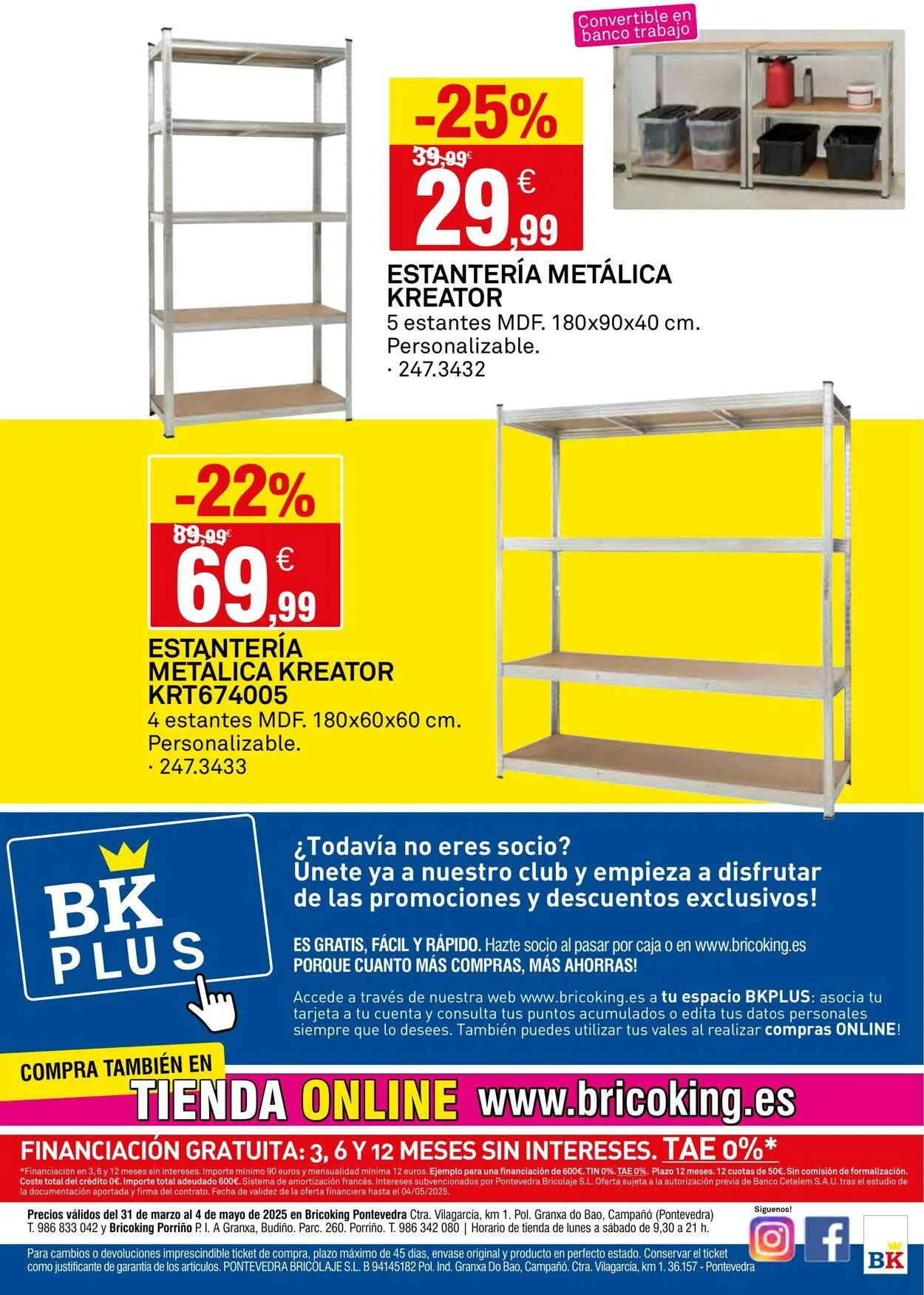 Catálogo de Bricoking Oferta actual 28 de abril al 12 de mayo 2025 - Página 44