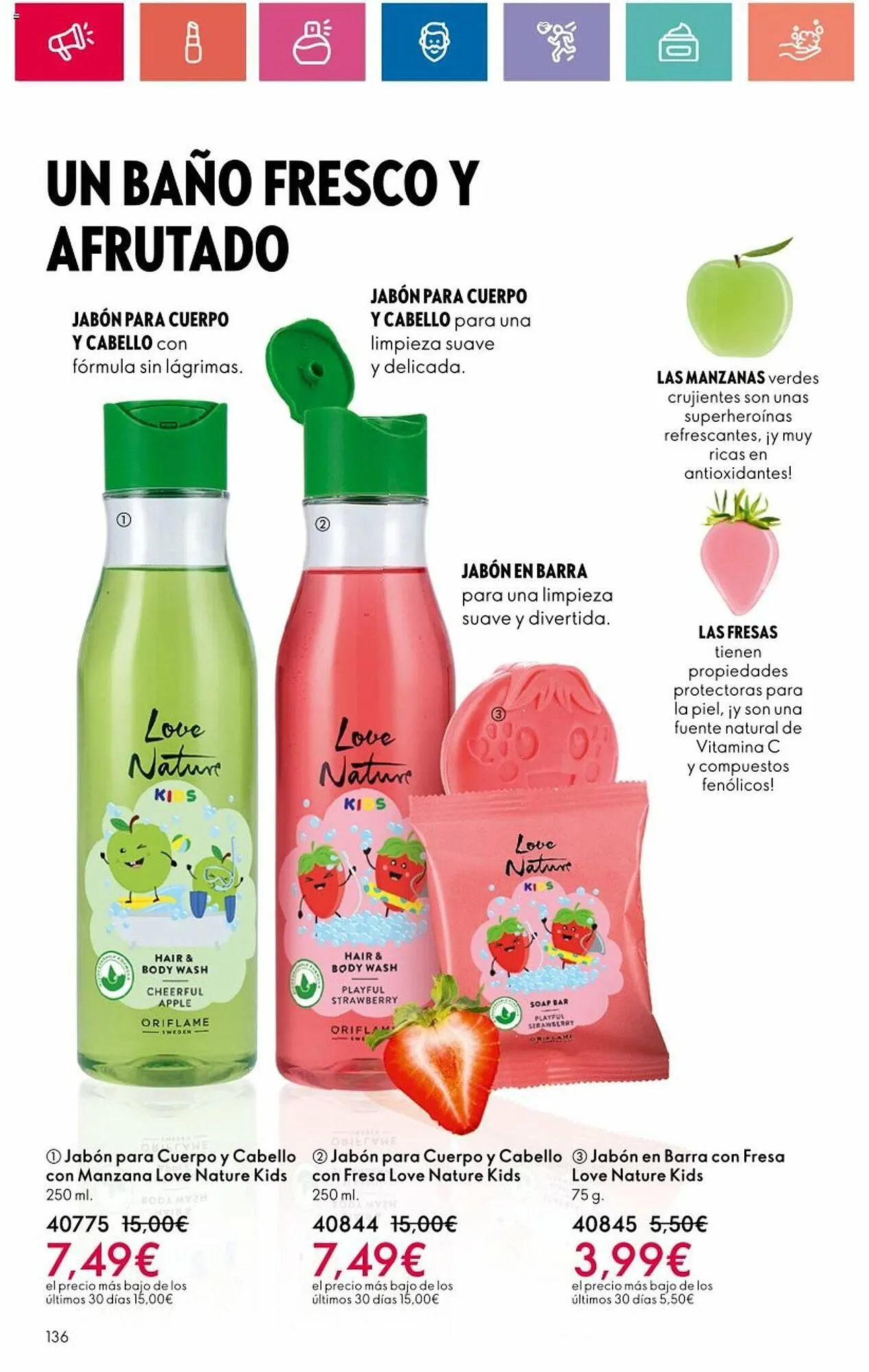 Catálogo de Folleto Oriflame 7 de mayo al 27 de mayo 2024 - Página 136