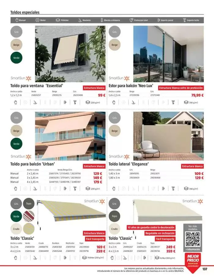 Catálogo de Bauhaus Verano 1 de junio al 31 de agosto 2025 - Página 137
