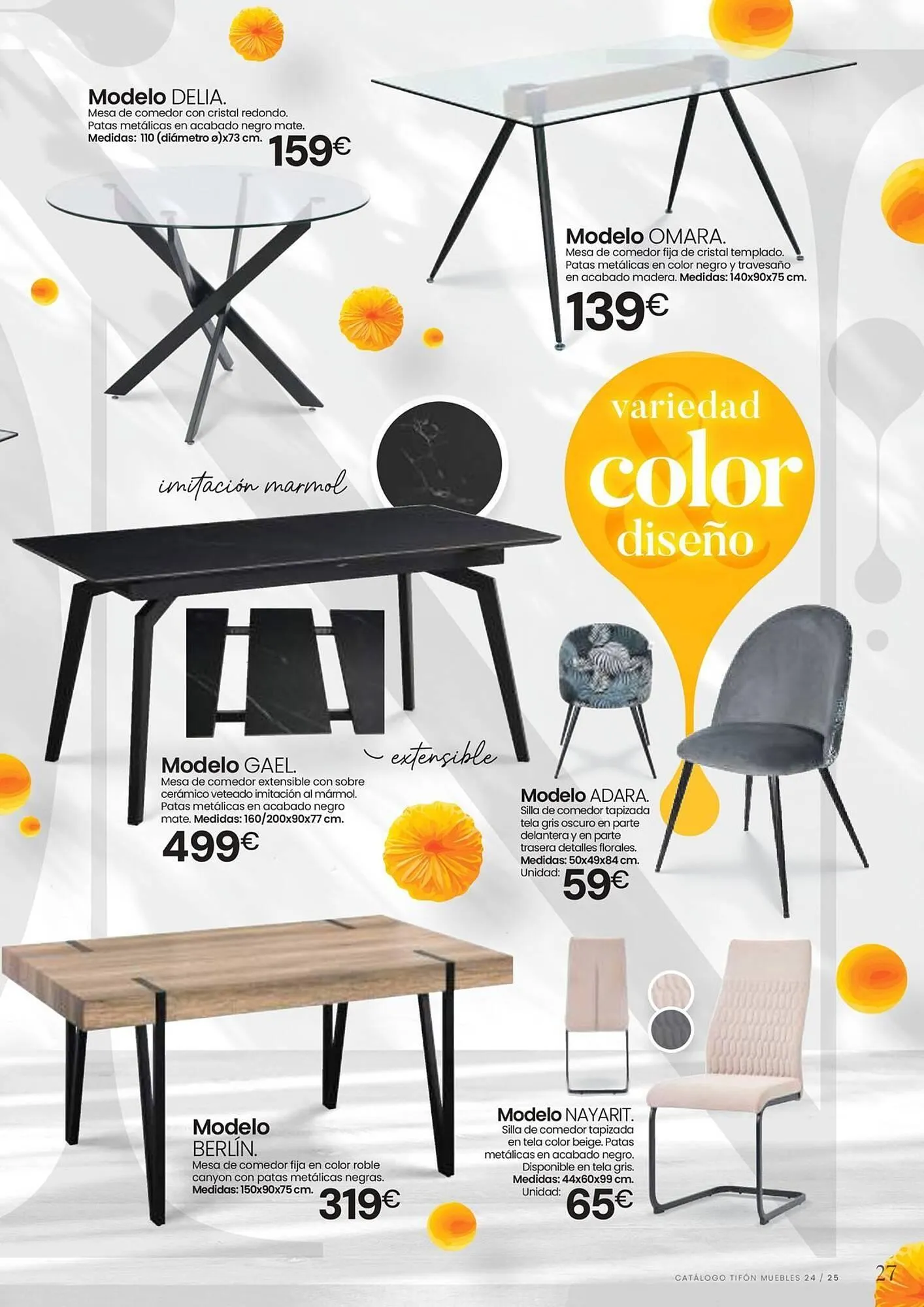 Catálogo de Folleto Tifón Hipermueble 12 de julio al 31 de mayo 2025 - Página 27