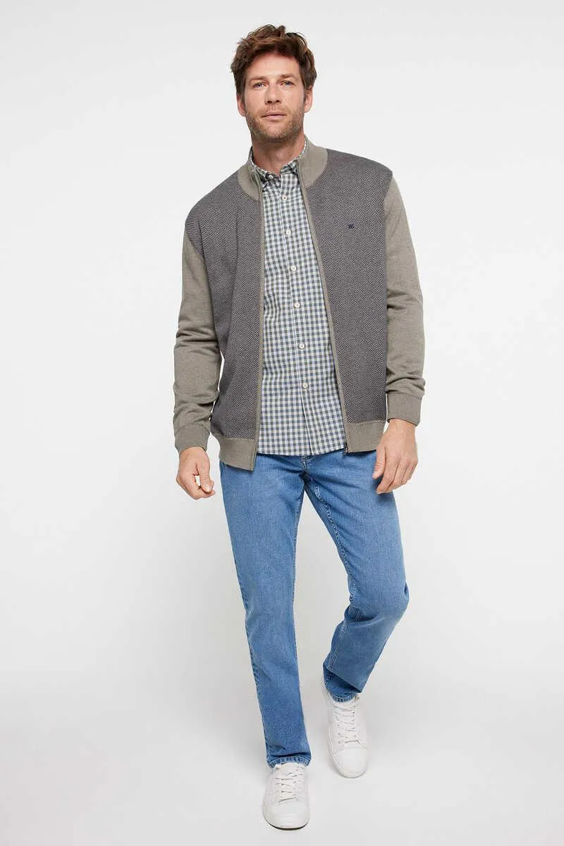 Cardigan Espiga Algodón.