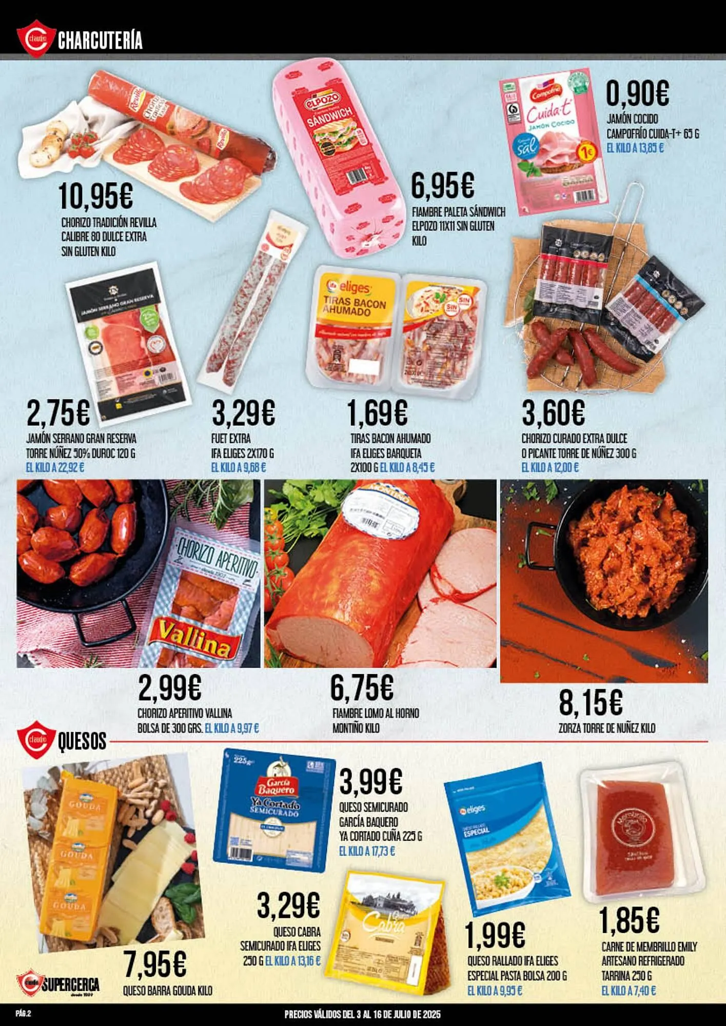 Catálogo de Folleto Claudio 3 de julio al 16 de julio 2025 - Página 2