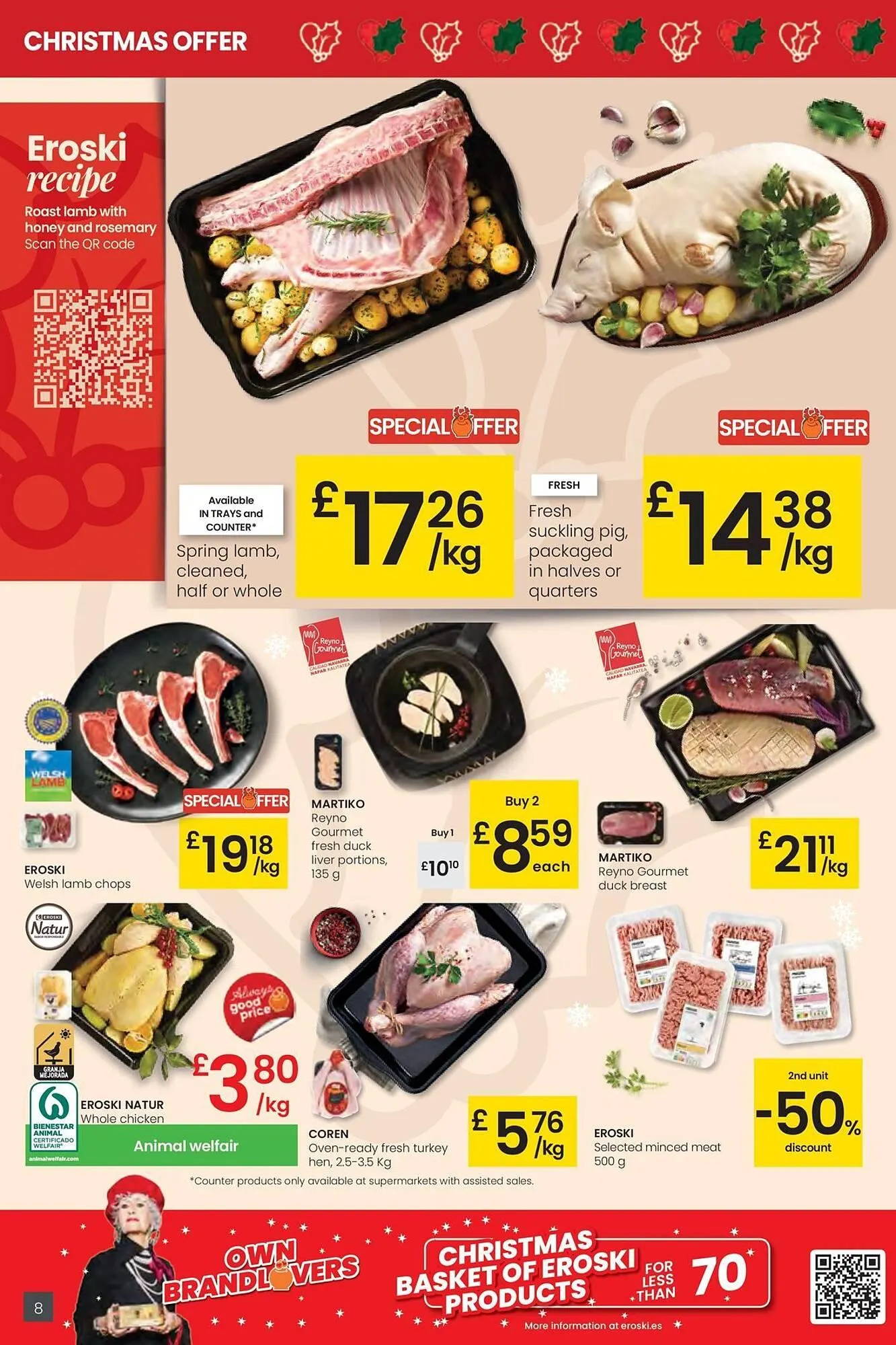 Catálogo de Folleto Eroski 18 de diciembre al 31 de diciembre 2025 - Página 8