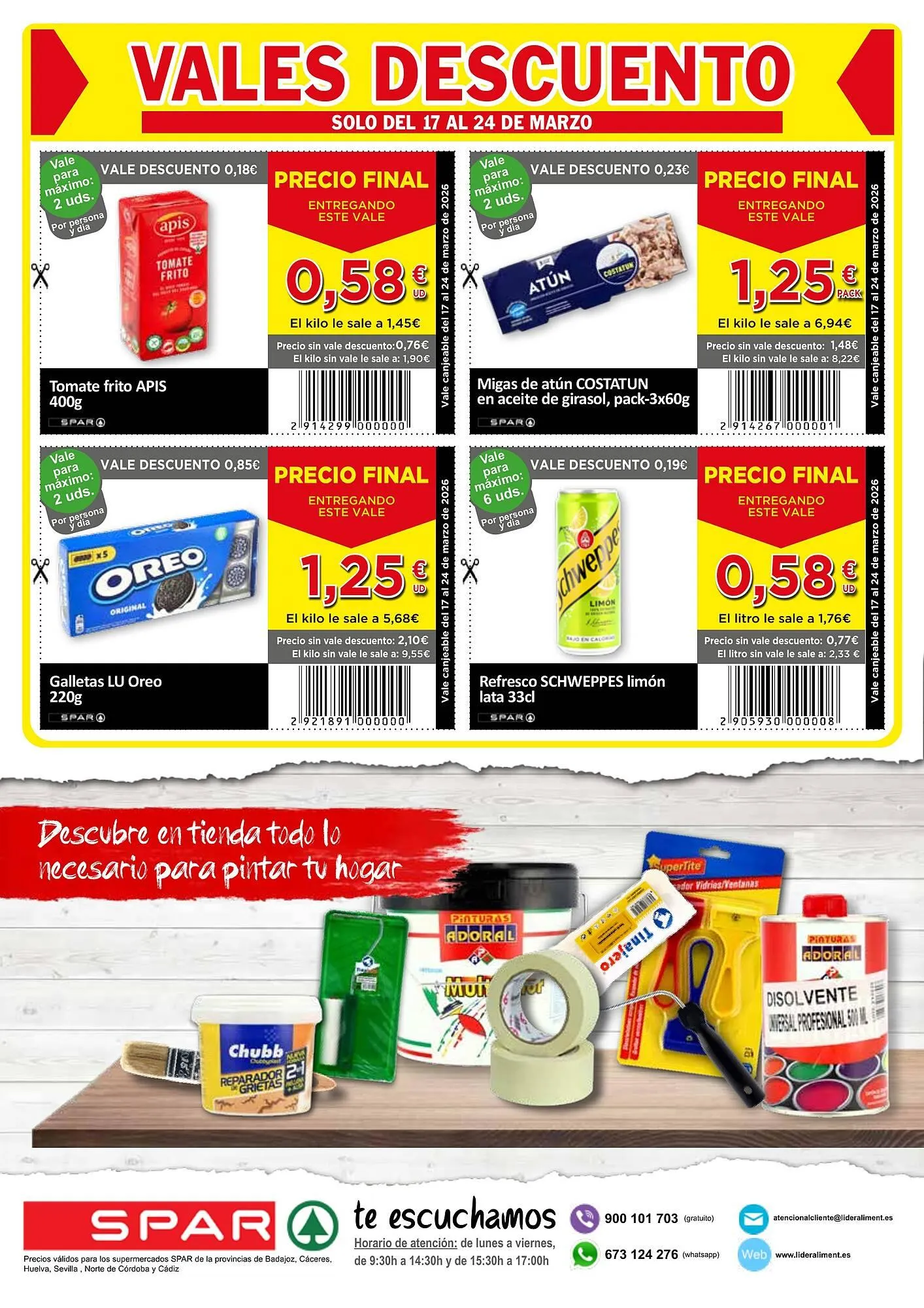Catálogo de Folleto SPAR 17 de marzo al 31 de marzo 2026 - Página 12