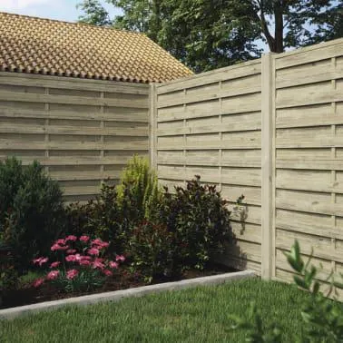 Panel ocultación madera Cisco 180x180 cm