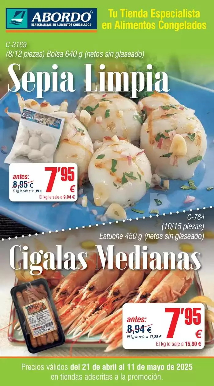 Catálogo de Precios válidos del 21 de abril al 11 de mayo 22 de abril al 11 de mayo 2025 - Página 1