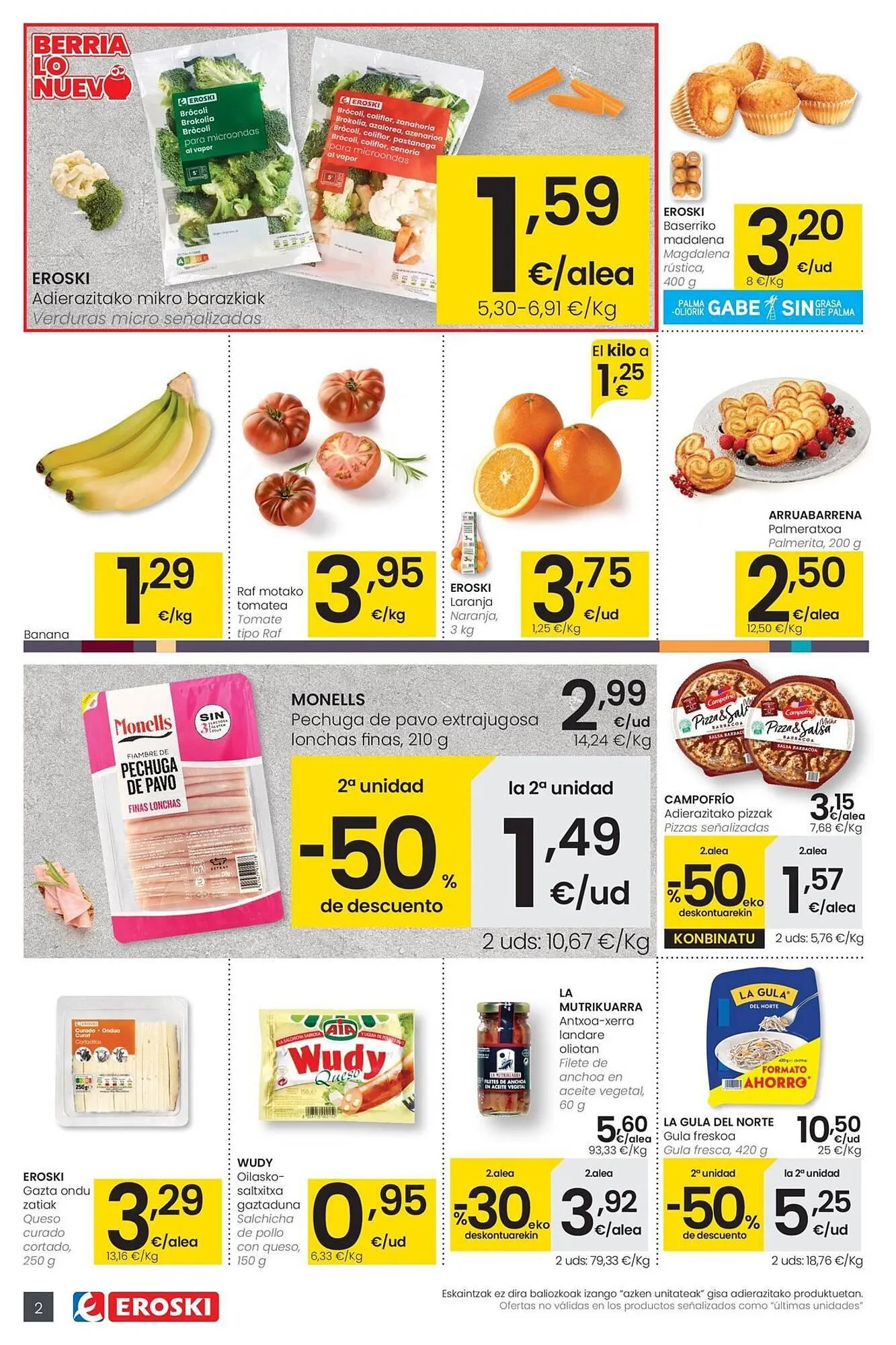 Catálogo de Folleto Eroski 15 de enero al 27 de enero 2026 - Página 2