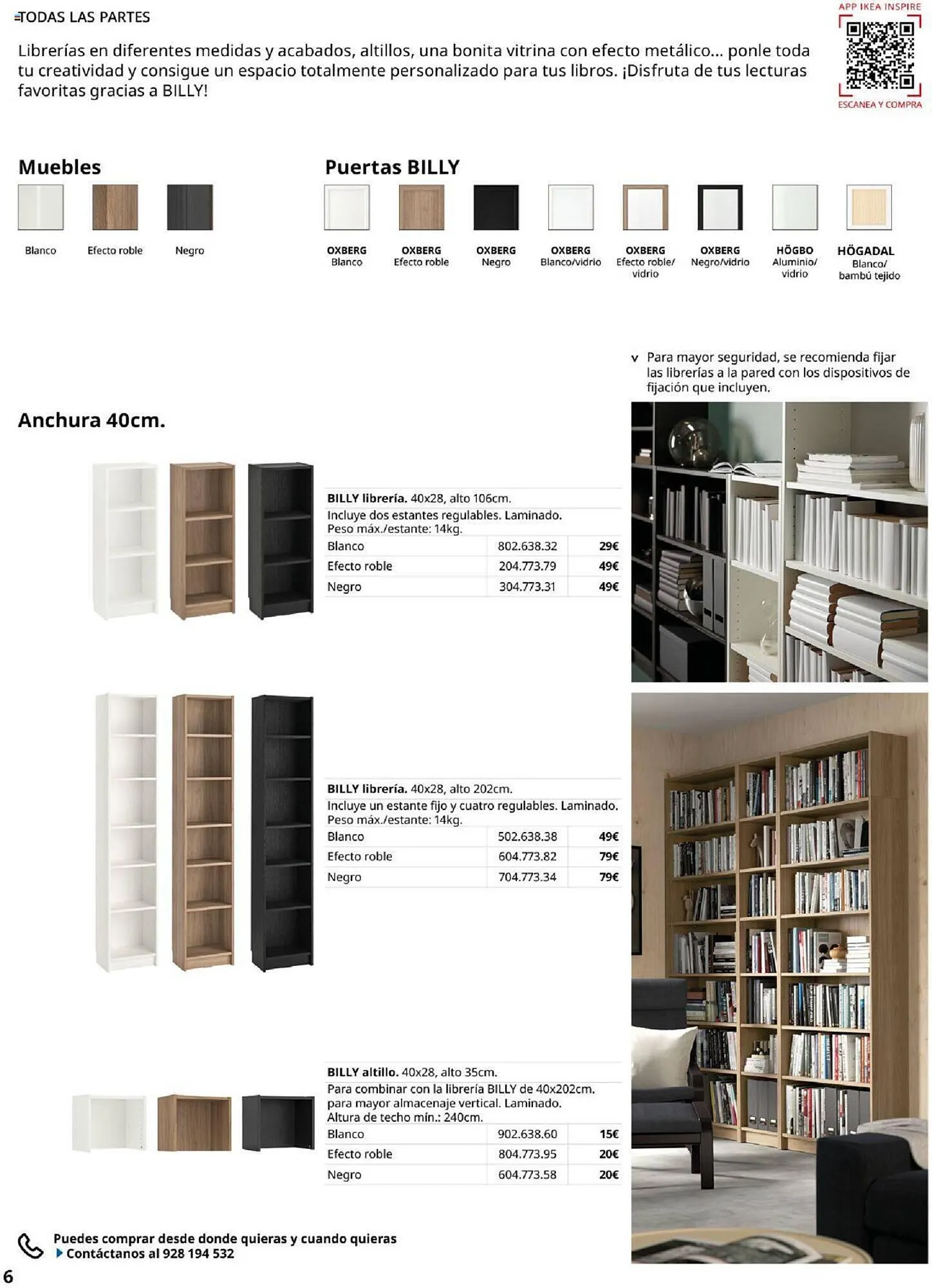 Catálogo de Folleto IKEA Billy 4 de septiembre al 31 de enero 2025 - Página 6