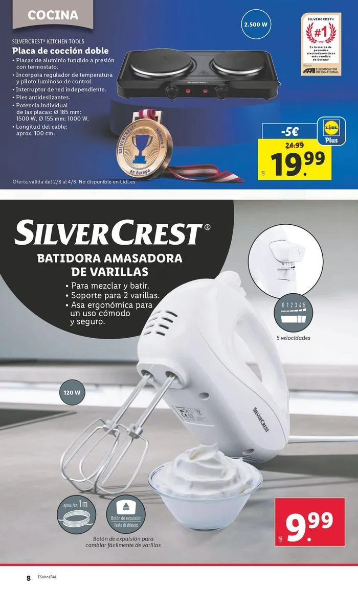 Catálogo de  ¡Bazar Lidl! 29 de julio al 4 de agosto 2024 - Página 10