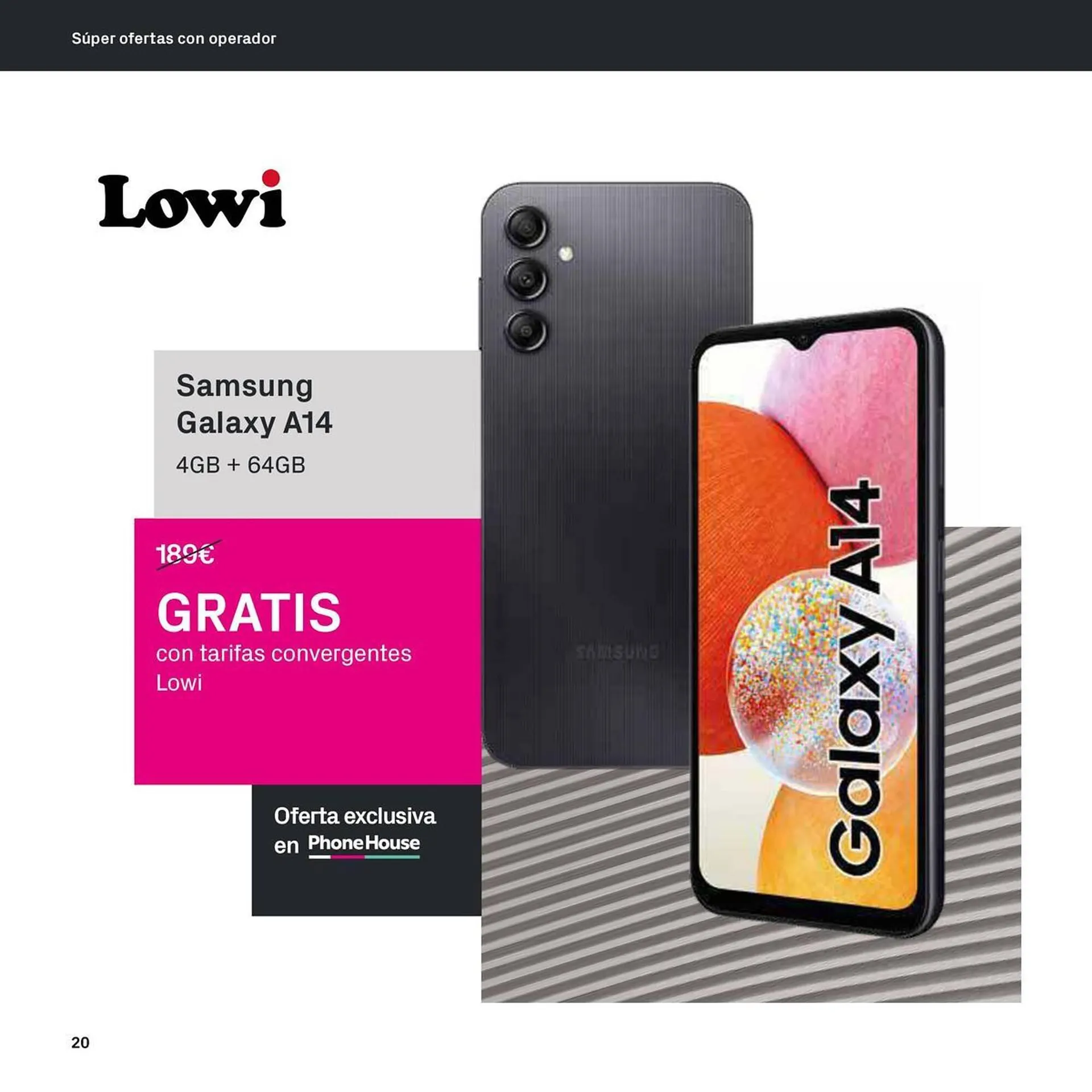 Catálogo de Folleto Phone House 6 de noviembre al 31 de diciembre 2023 - Página 20