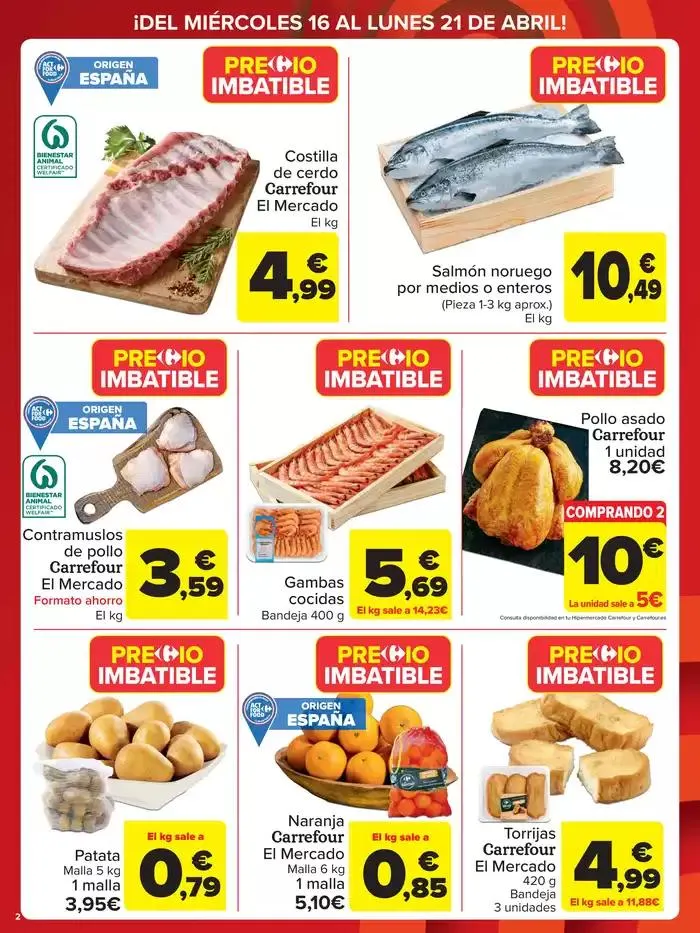 Catálogo de PRECIO IMBATIBLE 16 de abril al 21 de abril 2025 - Página 2