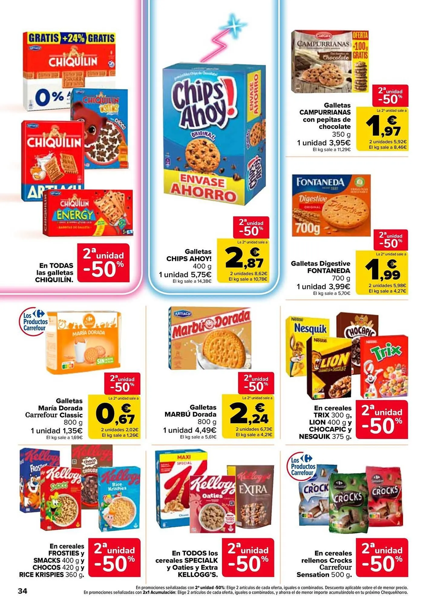 Catálogo de Folleto Carrefour 24 de marzo al 6 de abril 2026 - Página 34