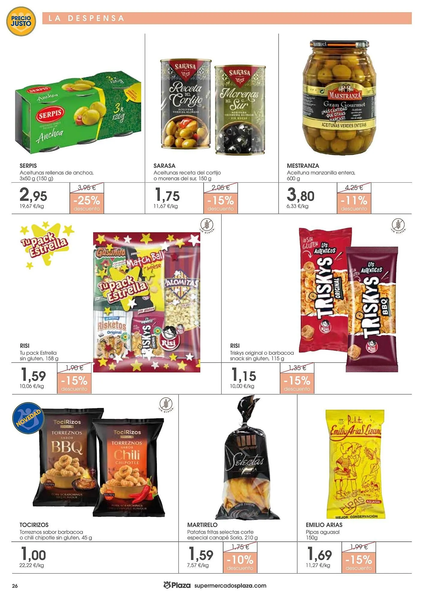 Catálogo de Folleto Supermercados Plaza 7 de mayo al 20 de mayo 2026 - Página 26