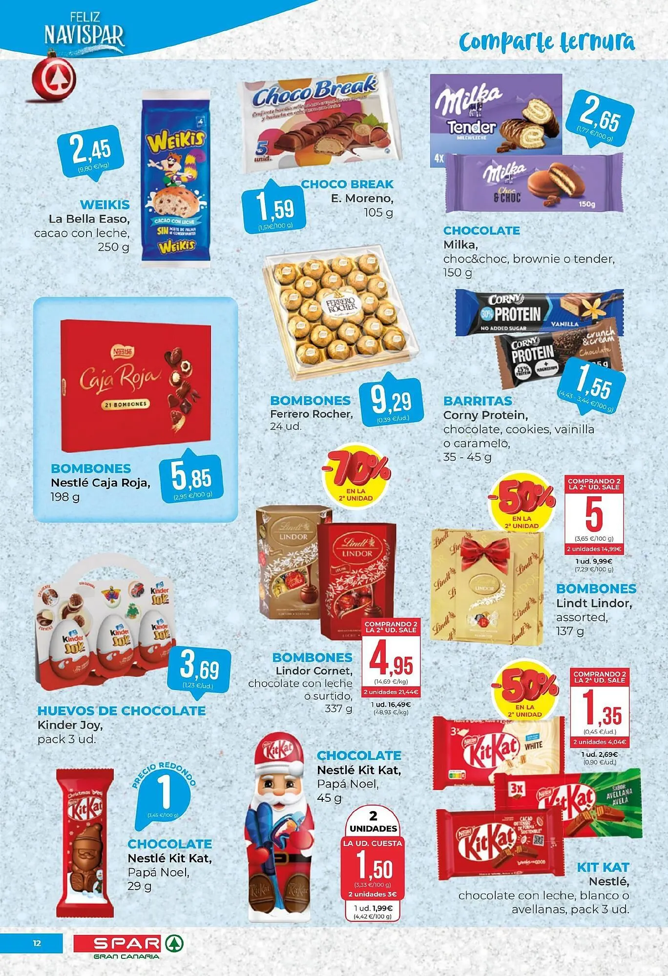 Catálogo de Folleto SPAR Gran Canaria 2 de diciembre al 11 de diciembre 2025 - Página 12