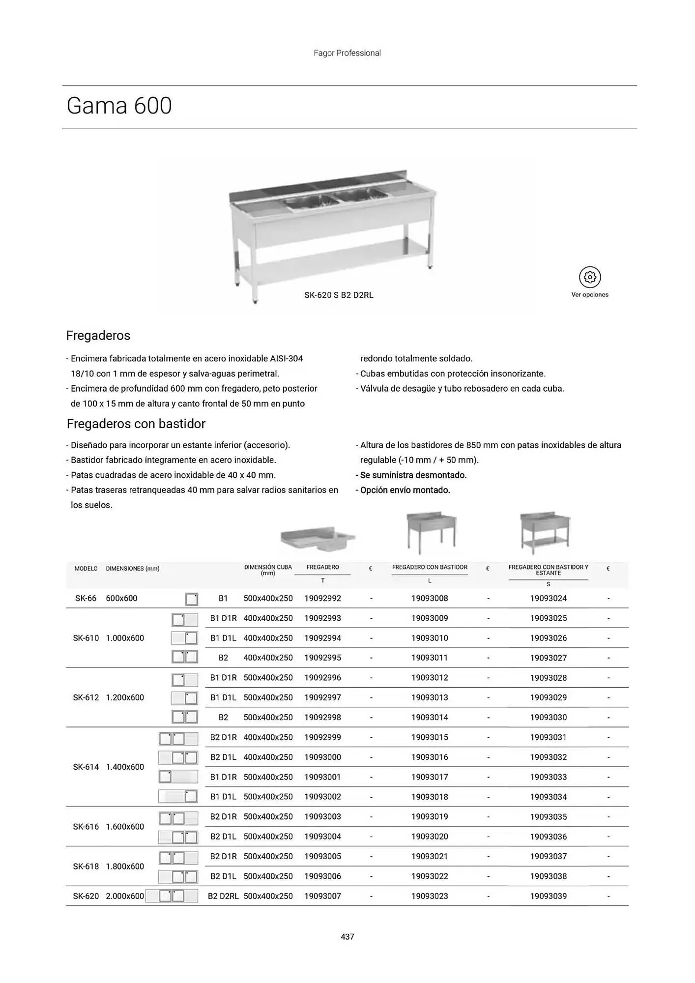Catálogo de Folleto Fagor 3 de marzo al 1 de enero 2026 - Página 438