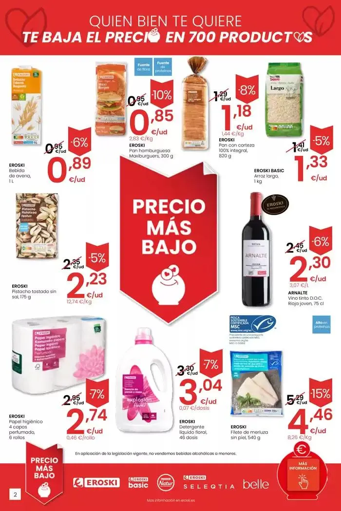 Catálogo de Precio más bajo EROSKI CITY 13 de marzo al 26 de marzo 2025 - Página 2