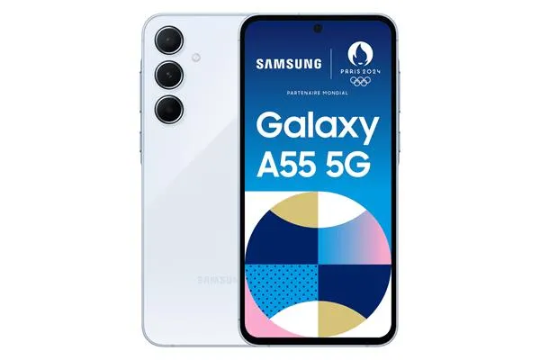 TELEFONO MOVIL LIBRE SAMSUNG GALAXY A55 6.6P FHD--5G-OCTA CORE-8GB-256GB-AND14-BLUE