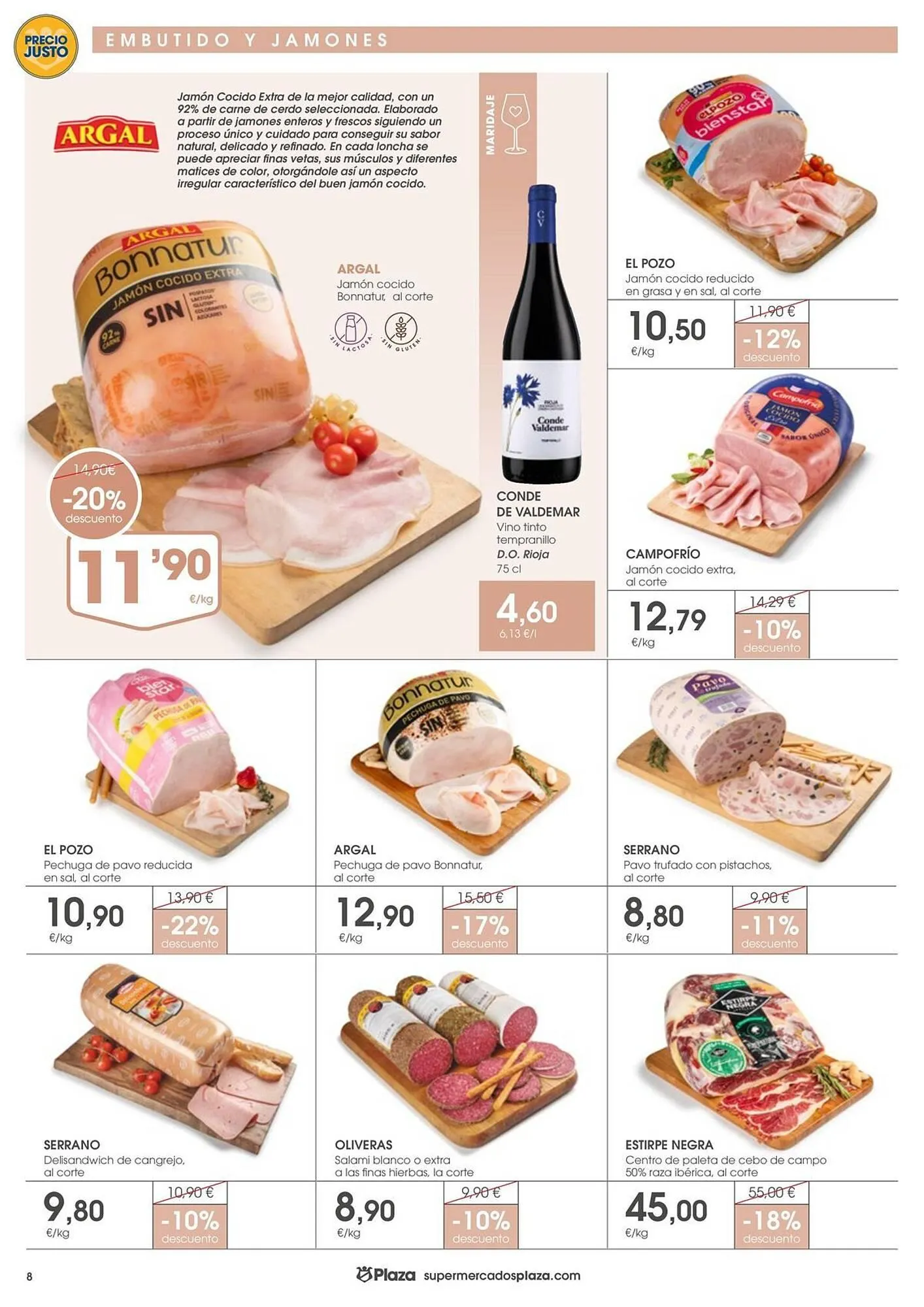 Catálogo de Folleto Supermercados Plaza 9 de enero al 21 de enero 2026 - Página 8