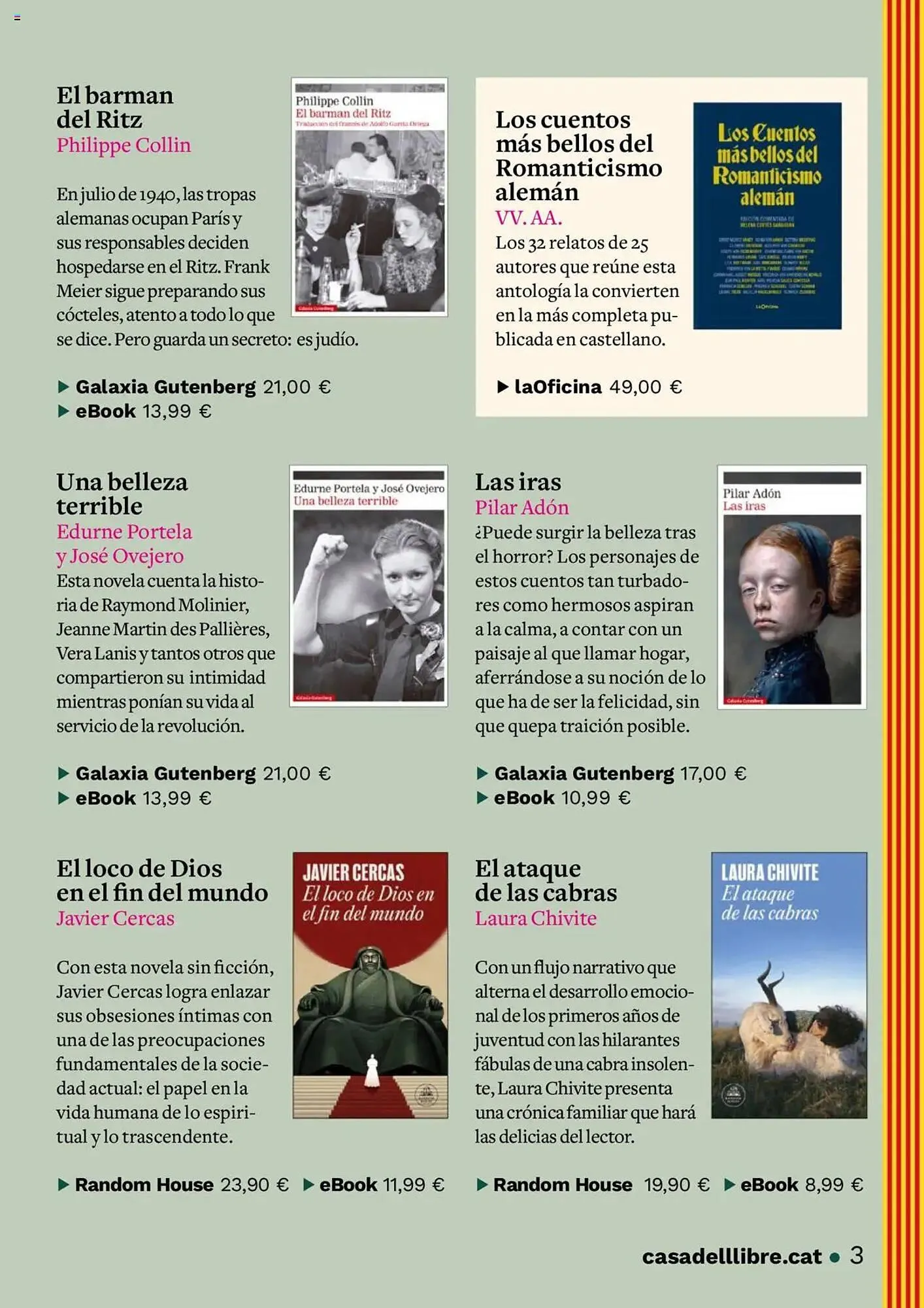 Catálogo de Folleto Casa del Libro 7 de abril al 22 de abril 2025 - Página 3