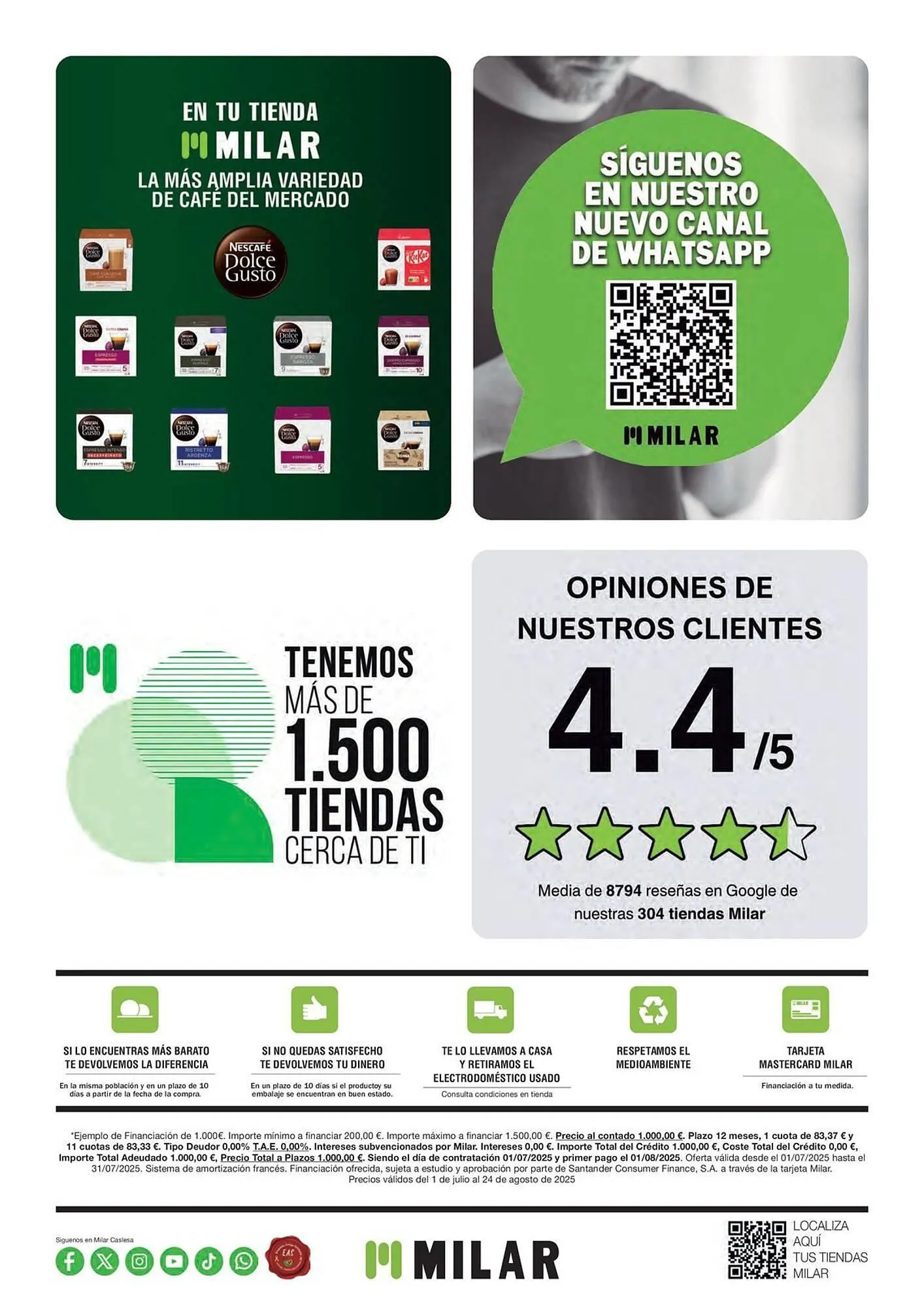 Catálogo de Folleto Milar 1 de julio al 31 de agosto 2025 - Página 20