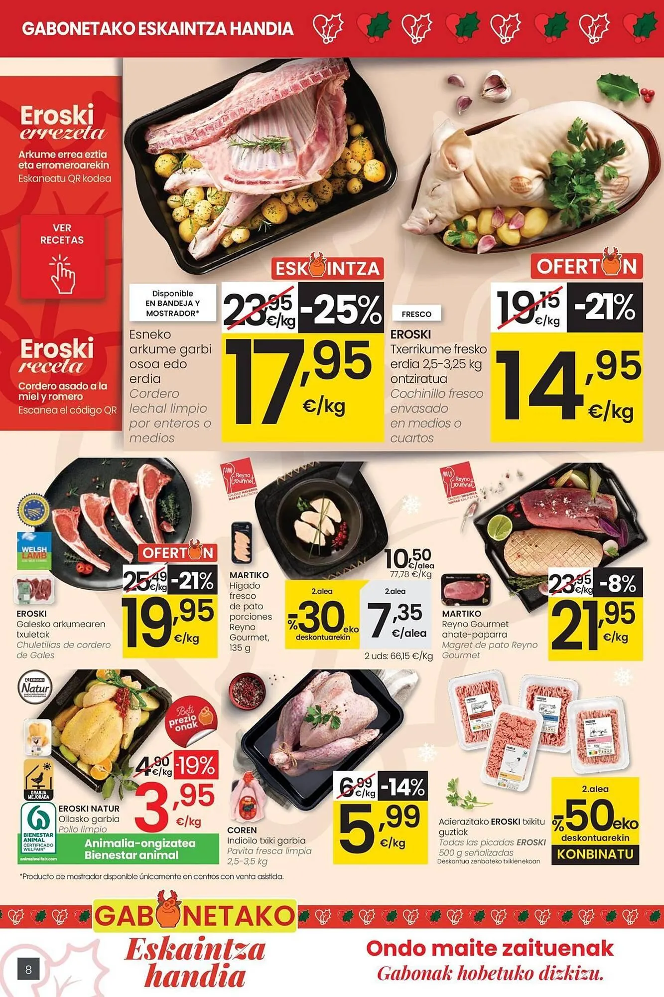 Catálogo de Folleto Eroski 18 de diciembre al 31 de diciembre 2025 - Página 8