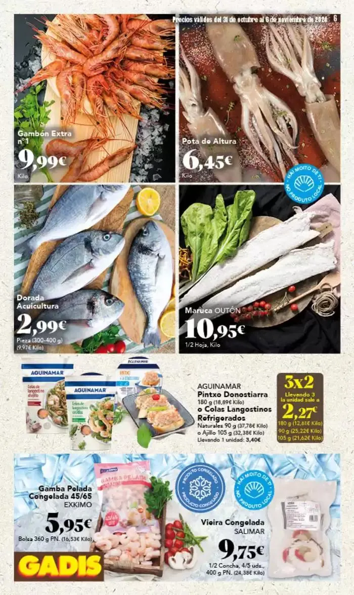 Catálogo de Catálogo Gadis Galicia 31 de octubre al 6 de noviembre 2024 - Página 6