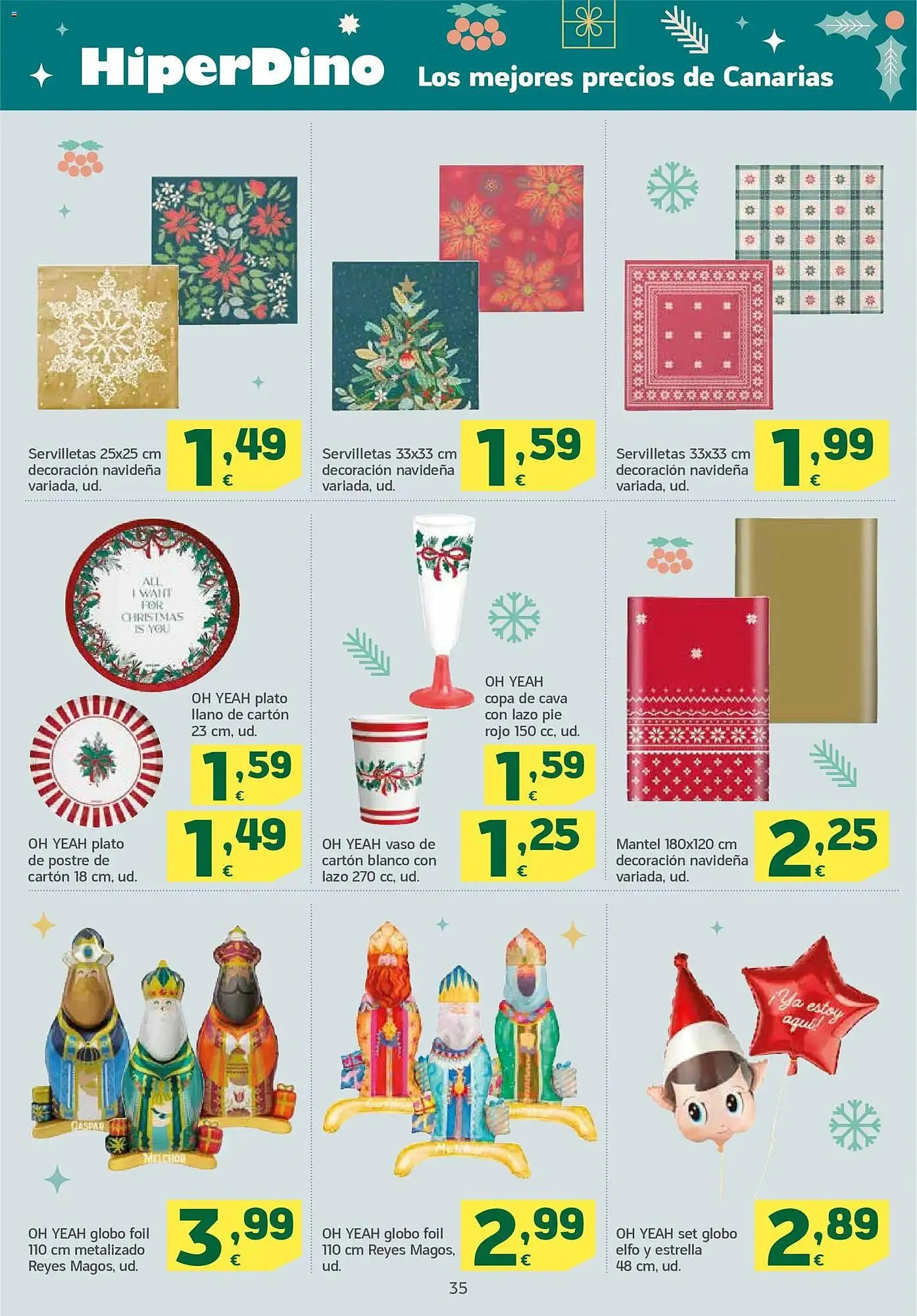 Catálogo de Folleto HiperDino 25 de noviembre al 3 de diciembre 2025 - Página 35
