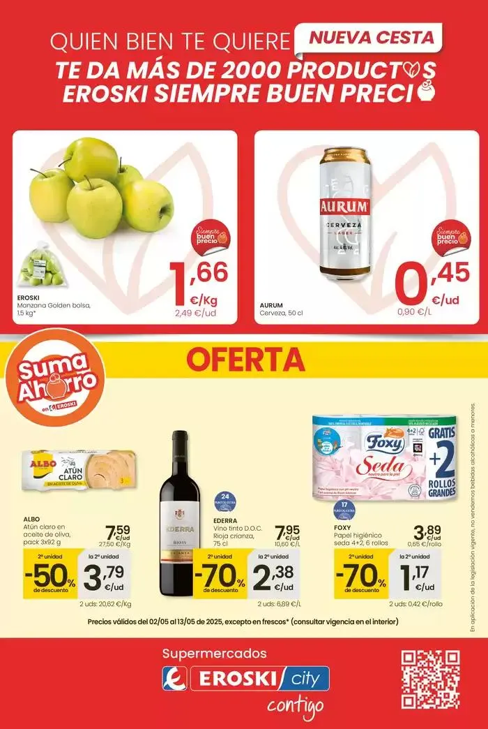 Catálogo de SUMA AHORRO City Baleares 2 de mayo al 13 de mayo 2025 - Página 1