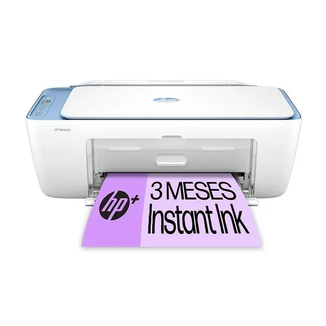 Impresora Multifunción HP Deskjet 2822e, WiFi, USB, color, 3 meses de impresión Instant Ink con HP+