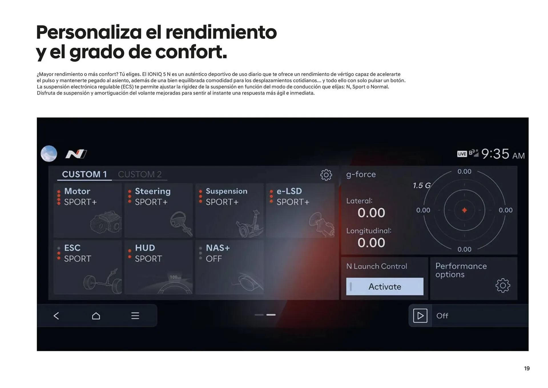 Catálogo de Folleto Hyundai IONIQ 5 N 25 de junio al 25 de junio 2025 - Página 19