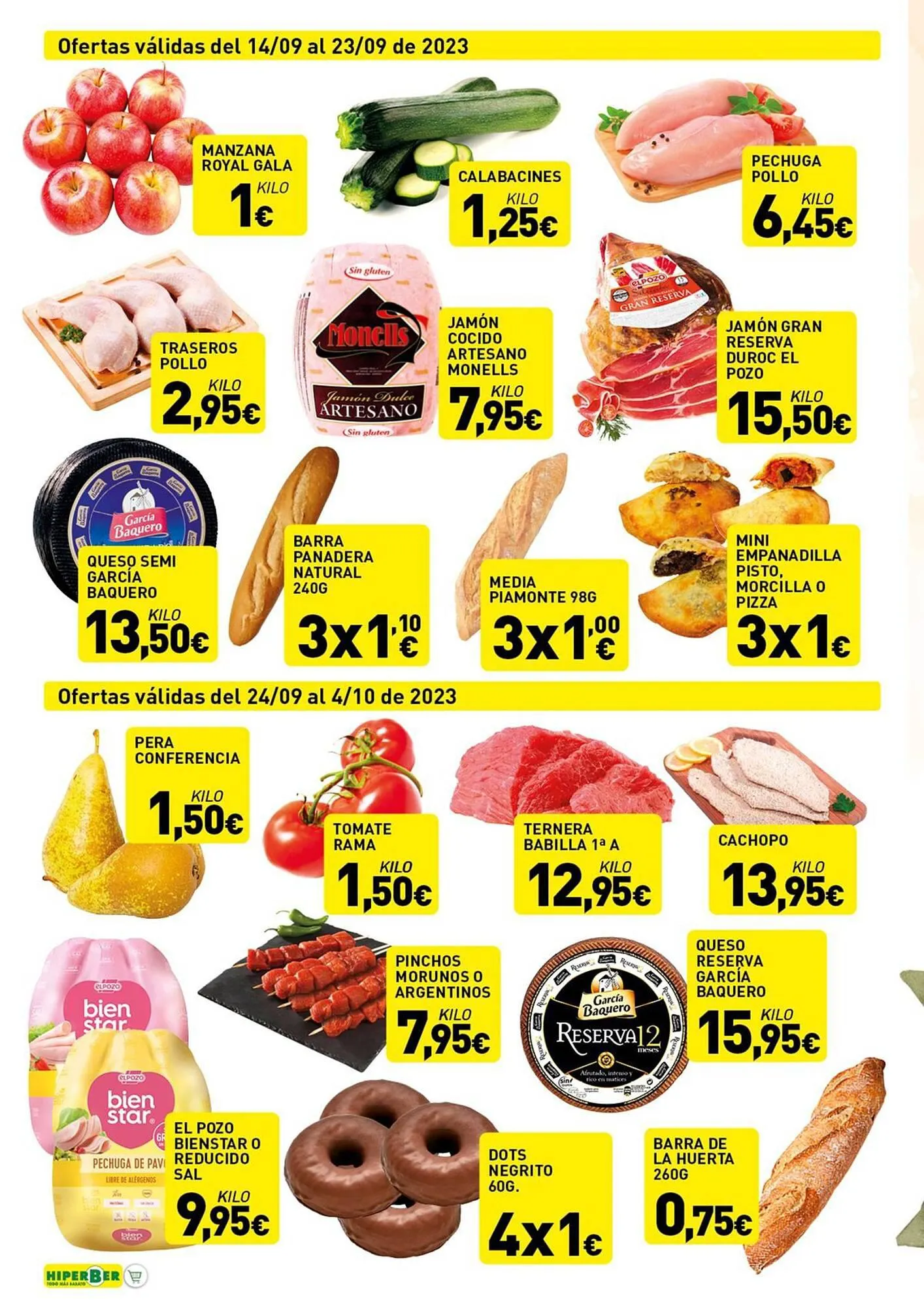 Catálogo de Folleto Hiperber 14 de septiembre al 4 de octubre 2023 - Página 2