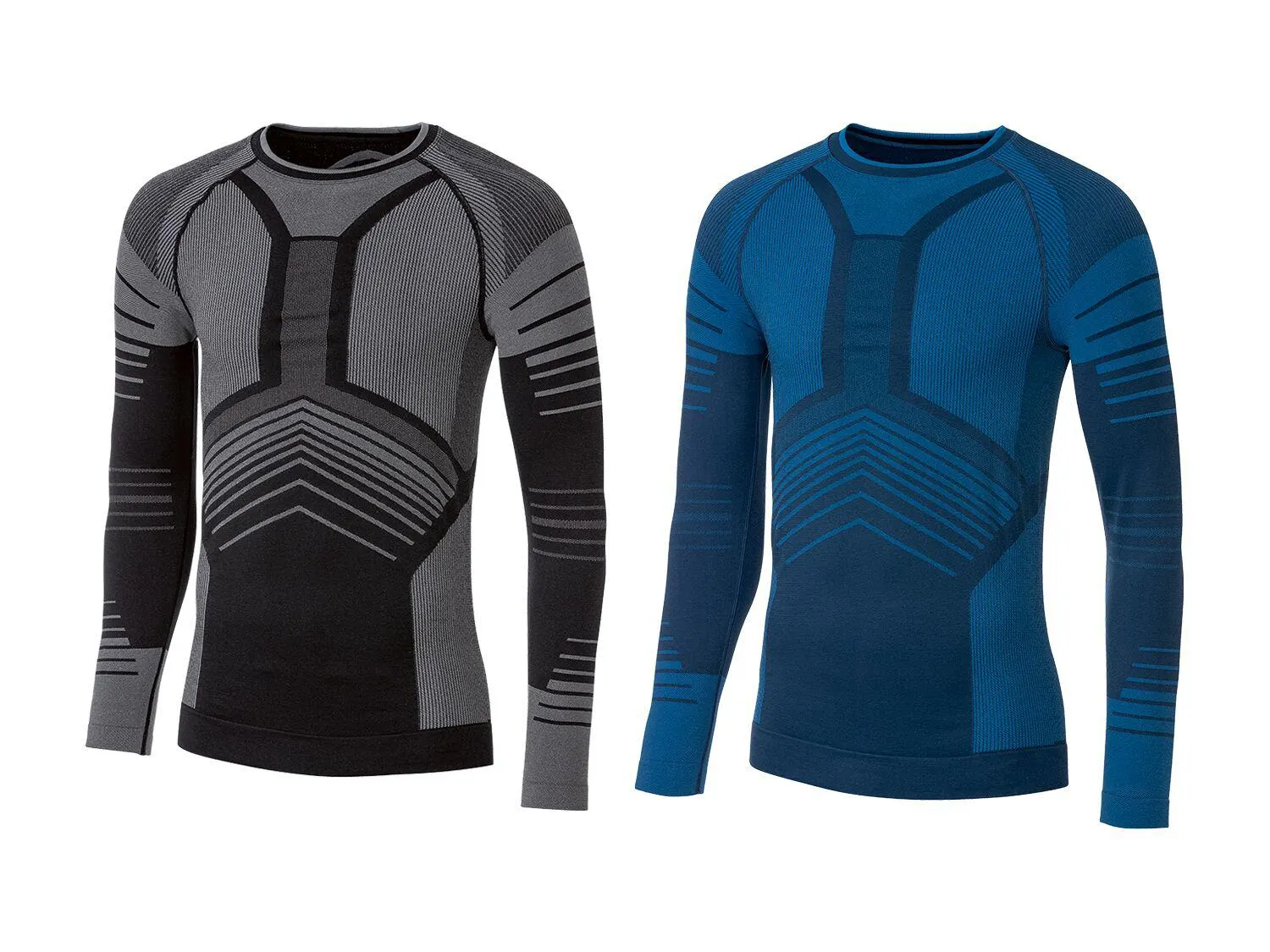 Camiseta interior técnica de esquí sin costuras para hombre