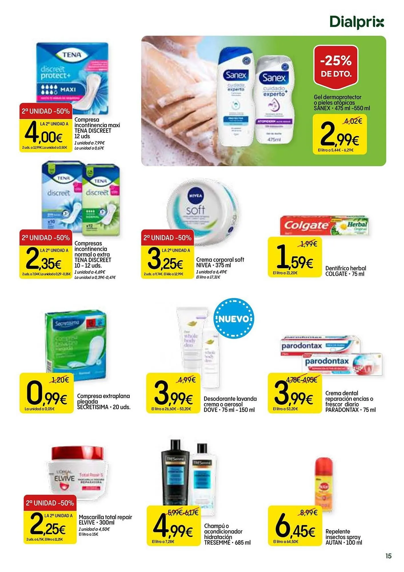 Catálogo de Folleto Dialprix 26 de junio al 16 de julio 2025 - Página 15