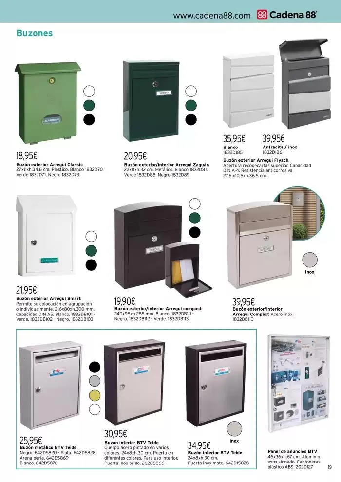 Catálogo de Renovación y mantenimiento del hogar 1 de enero al 31 de diciembre 2025 - Página 19