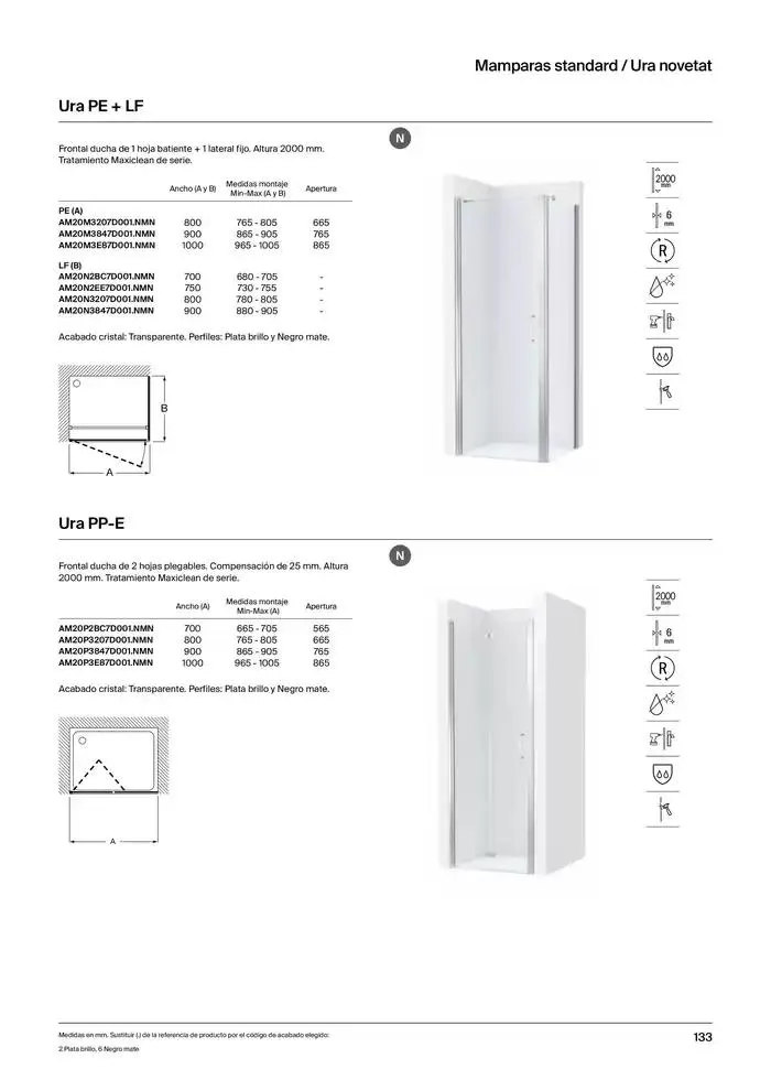 Catálogo de Platos de Ducha, Bañeras y Mamparas 9 de enero al 31 de diciembre 2025 - Página 135