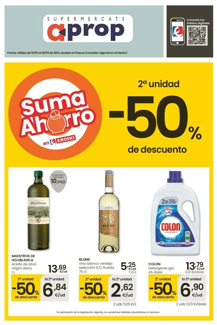 Catálogo de 2a unidad -50% de descuento APROP 16 de mayo al 28 de mayo 2024 - Página 1