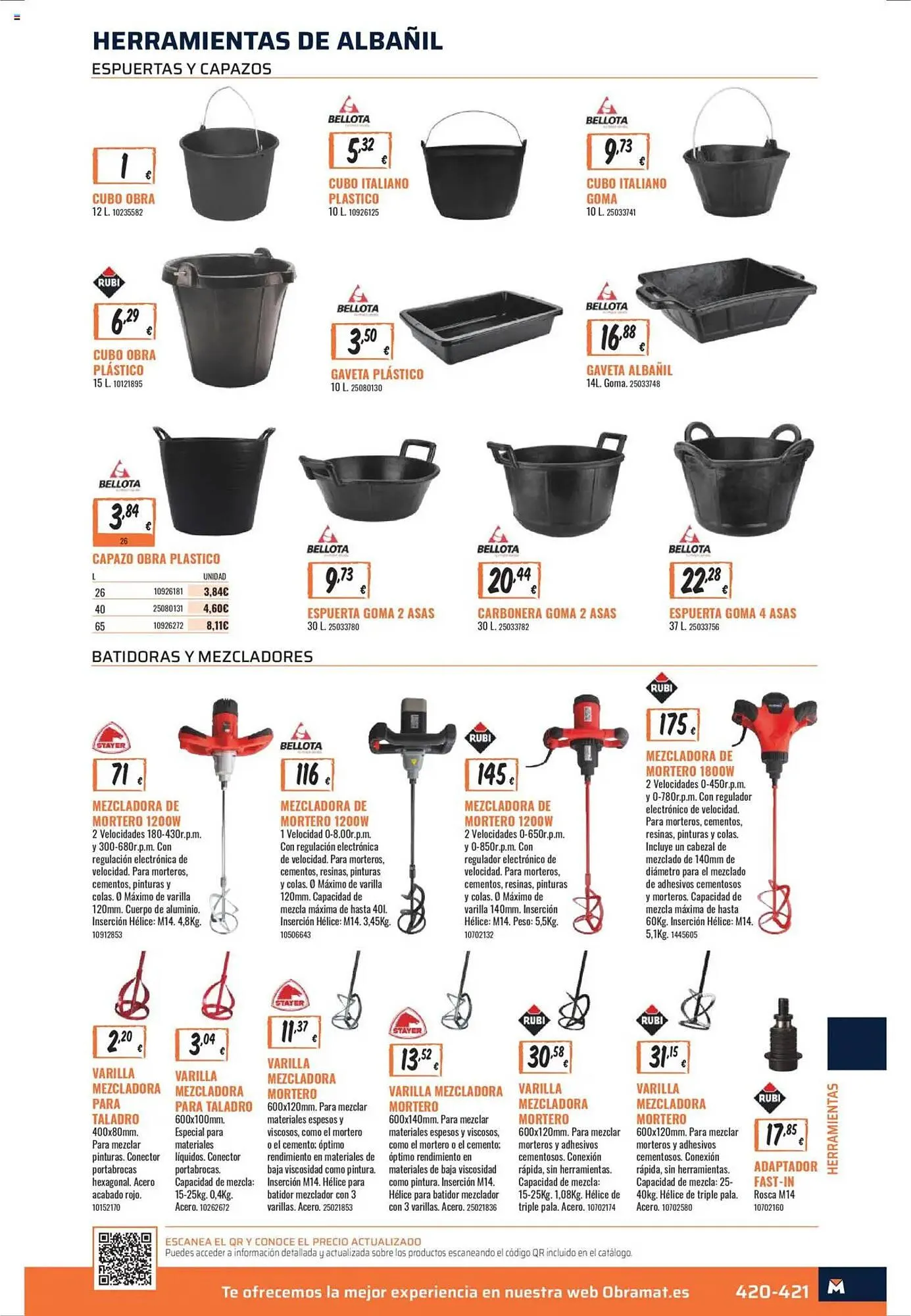 Catálogo de Folleto Obramat 14 de marzo al 28 de abril 2025 - Página 421