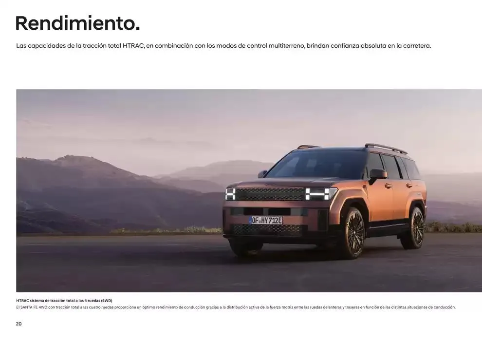 Catálogo de Hyundai - Nuevo SANTA FE Híbrido 31 de diciembre al 31 de diciembre 2025 - Página 20