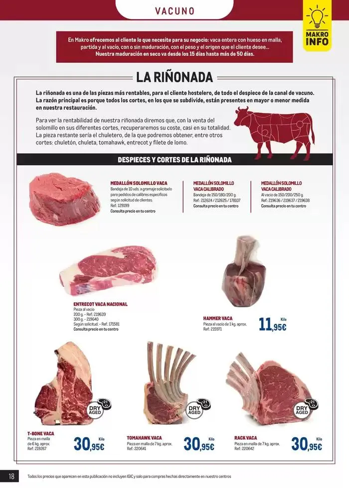 Catálogo de Especial Carnes Canarias 7 de abril al 4 de mayo 2025 - Página 18