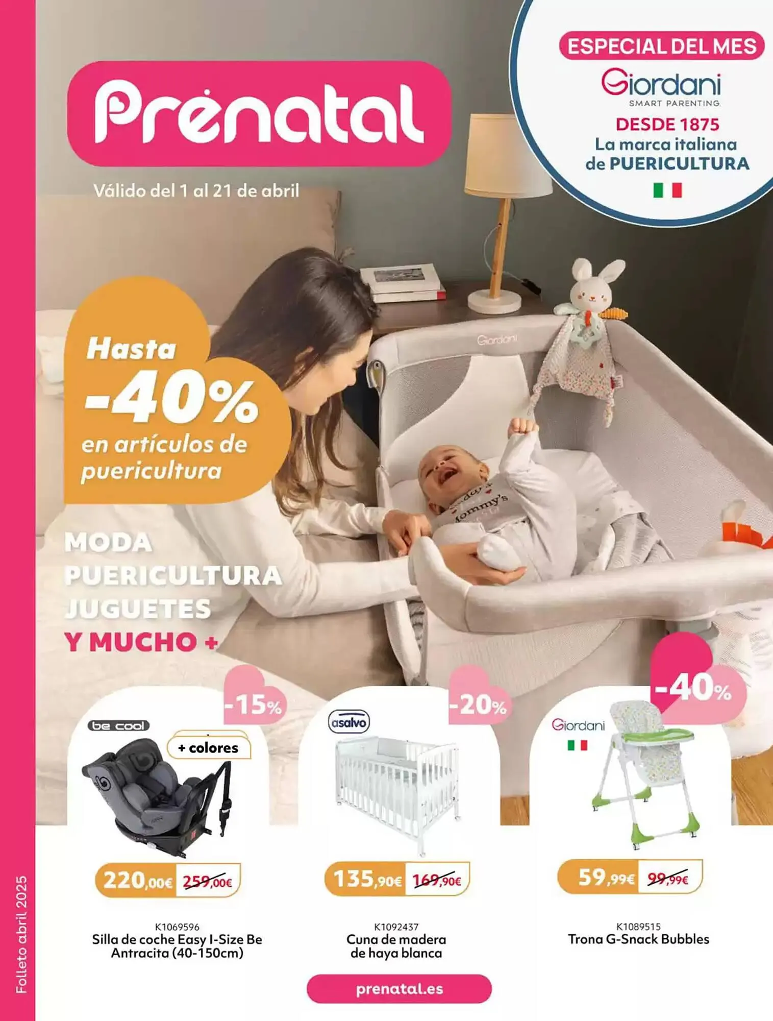 Folleto Prénatal - 1