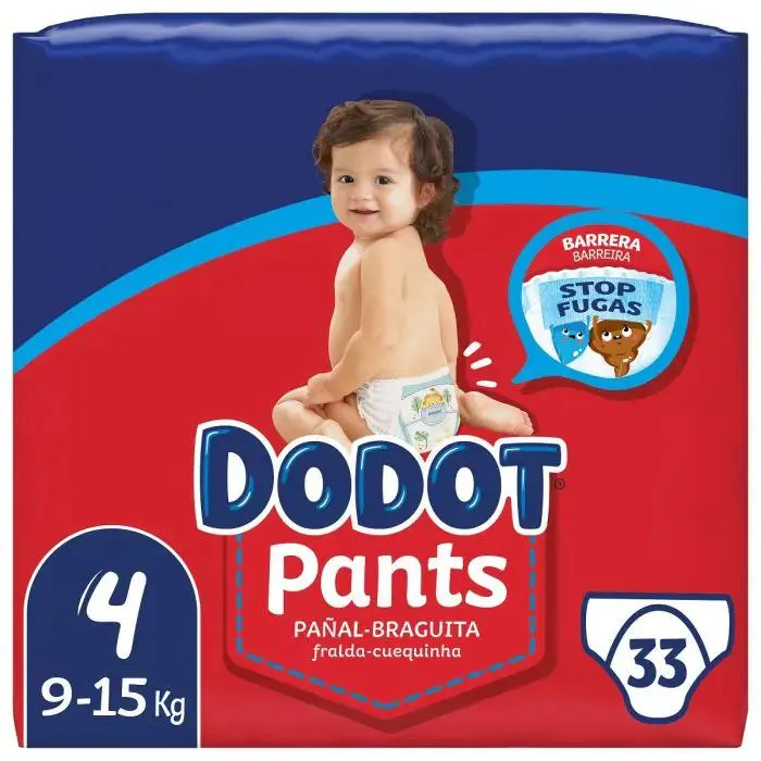 Pañales Pants Talla 4 (9-15Kg)