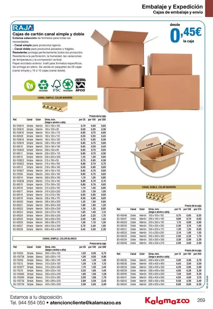 Catálogo de Staples Kalamazoo Catálogo General 9 de enero al 30 de septiembre 2025 - Página 269