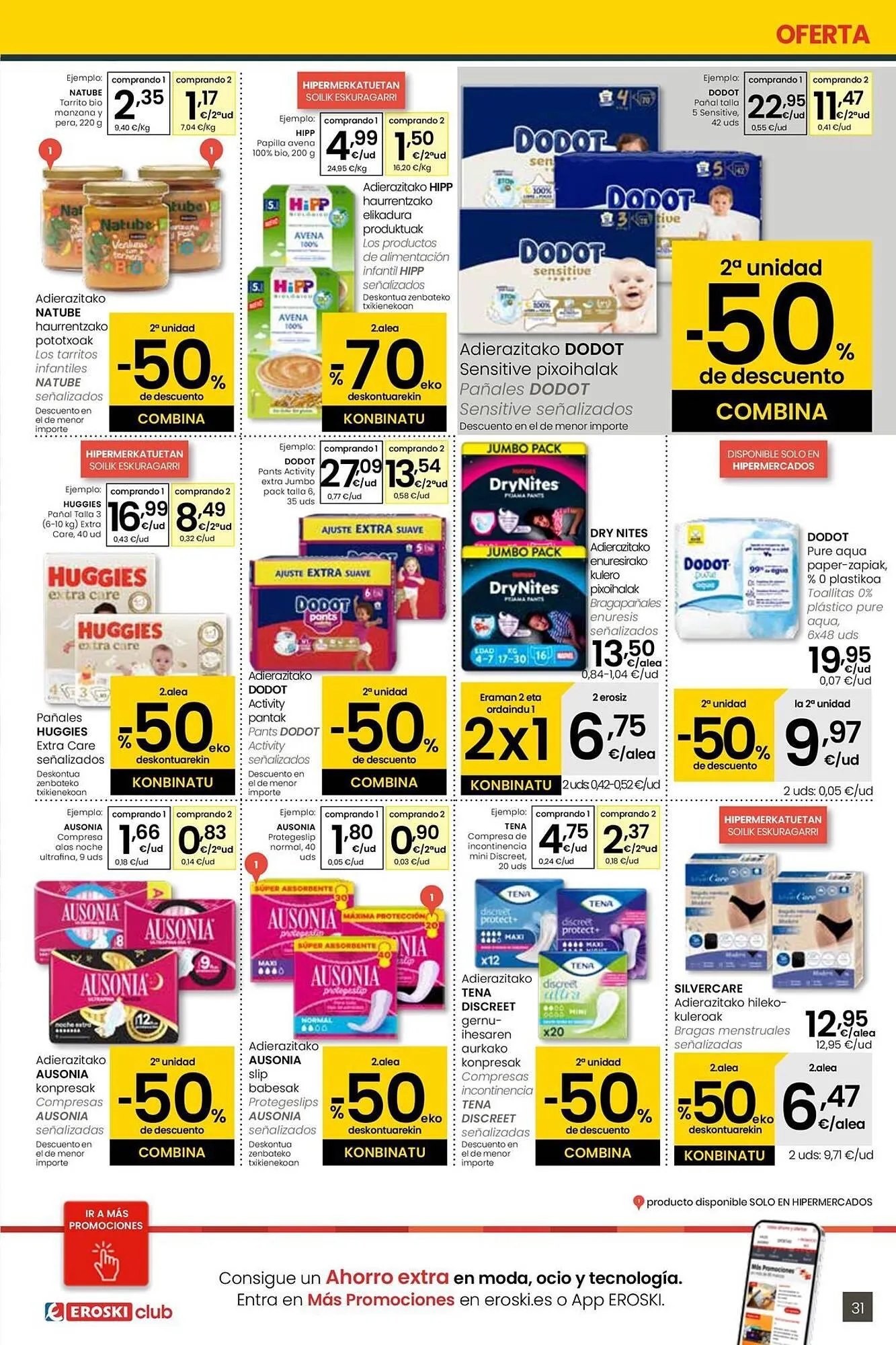Catálogo de Folleto Eroski 15 de enero al 27 de enero 2026 - Página 31
