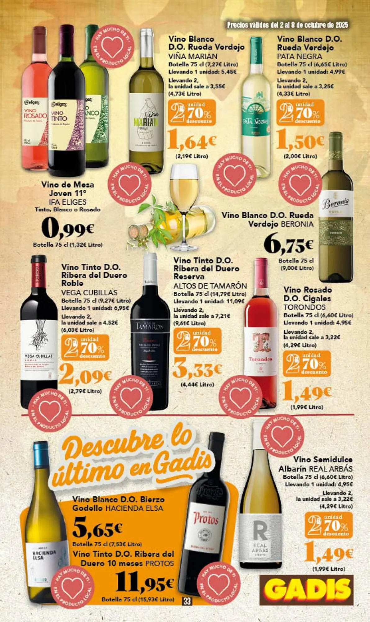Catálogo de Folleto Gadis 2 de octubre al 8 de octubre 2025 - Página 33