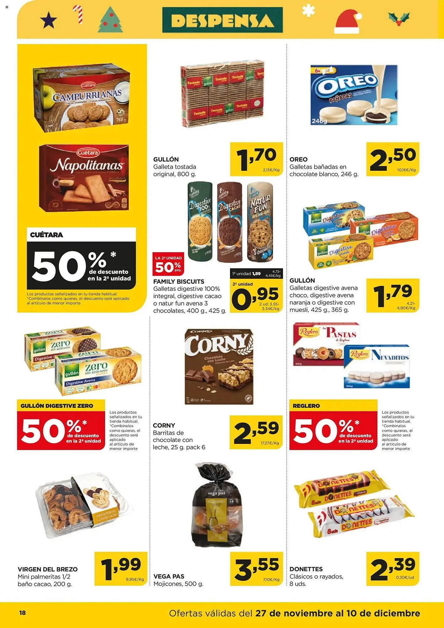 Catálogo de Folleto Alimerka 27 de noviembre al 10 de diciembre 2025 - Página 18