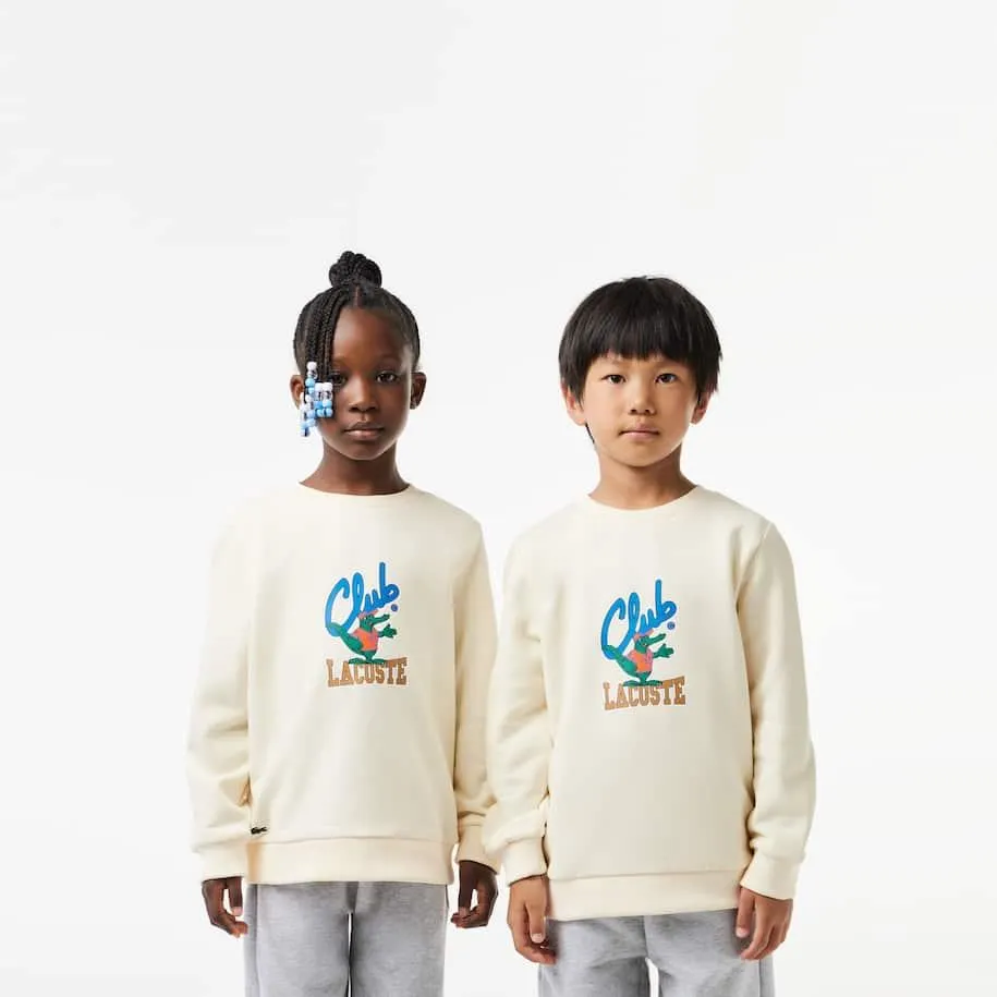 Sudadera con estampado de la firma a contraste