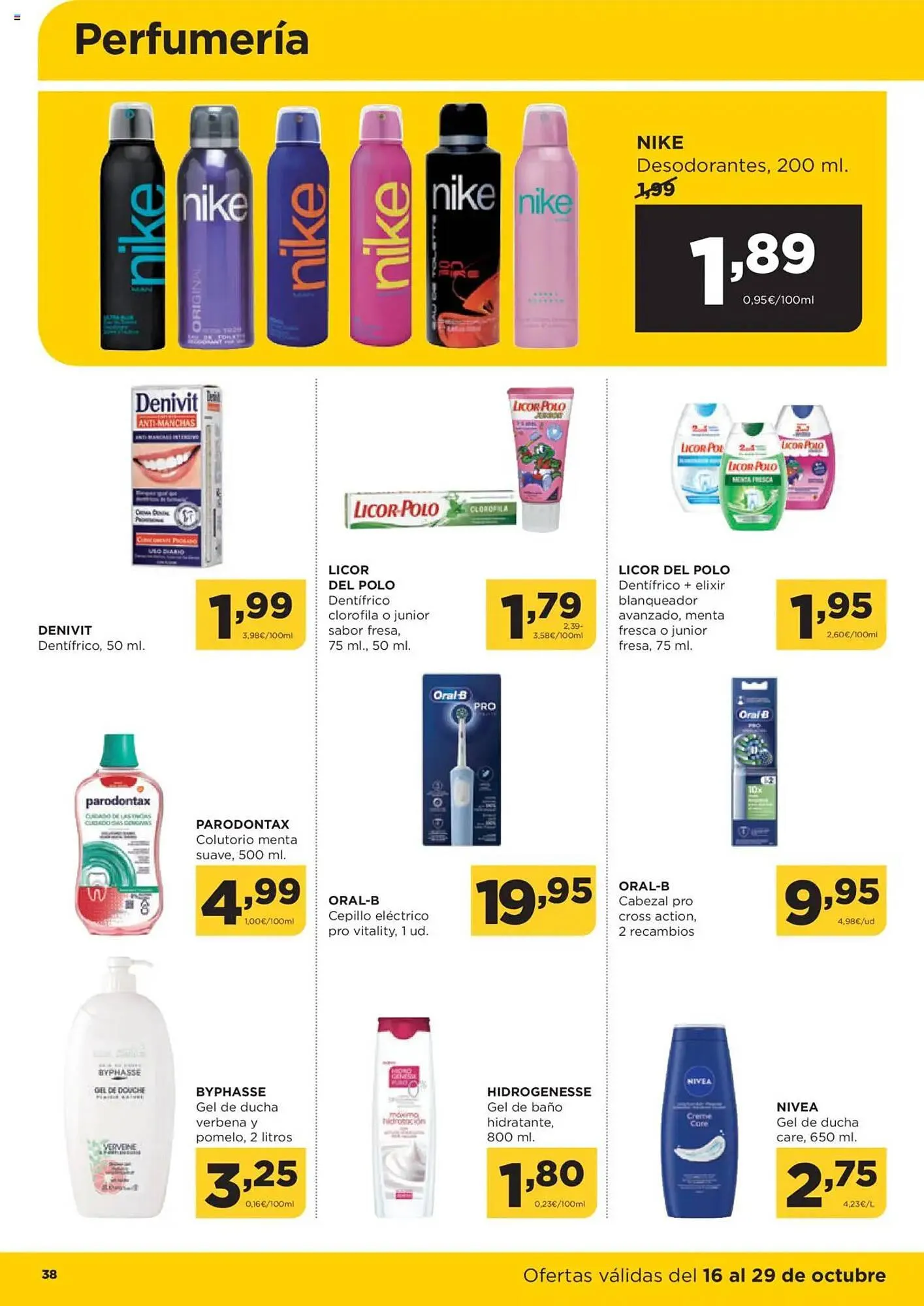 Catálogo de Folleto Alimerka 16 de octubre al 29 de octubre 2025 - Página 38