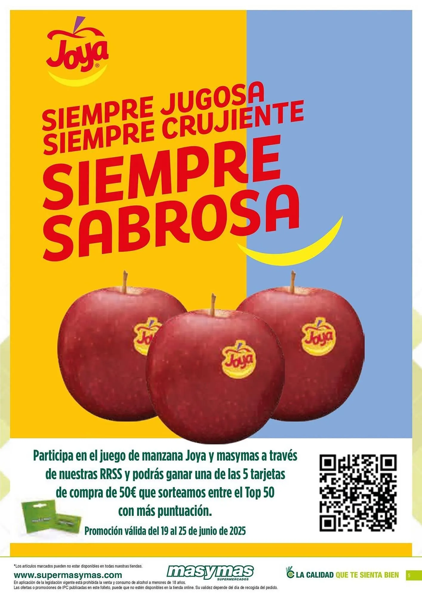 Catálogo de Folleto Masymas 19 de junio al 25 de junio 2025 - Página 5